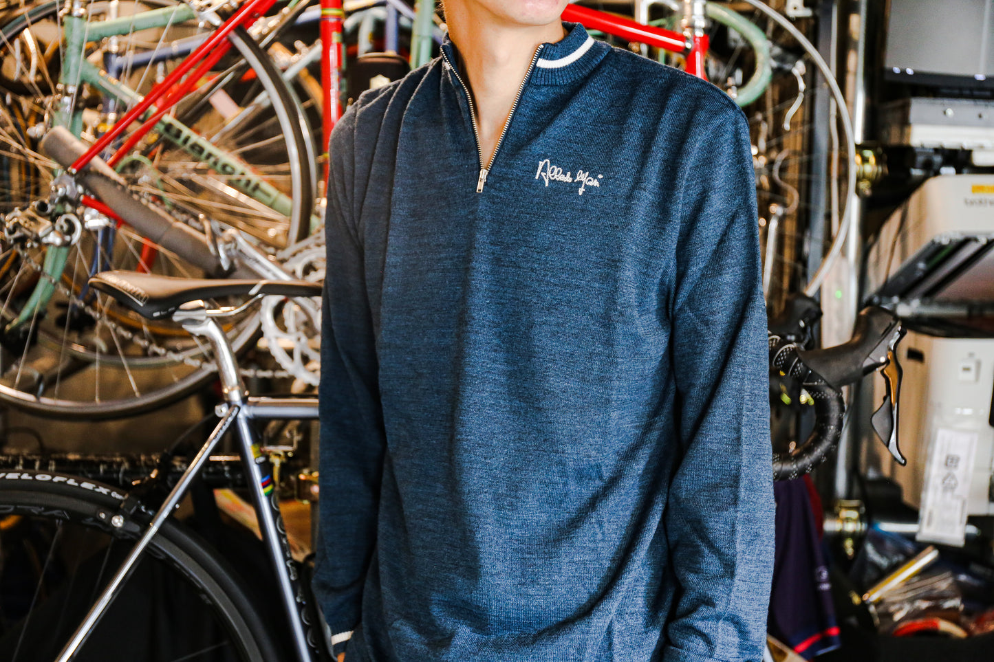 MASI Wool Jersey NAVY (受注予約商品) ※ドロップ対象