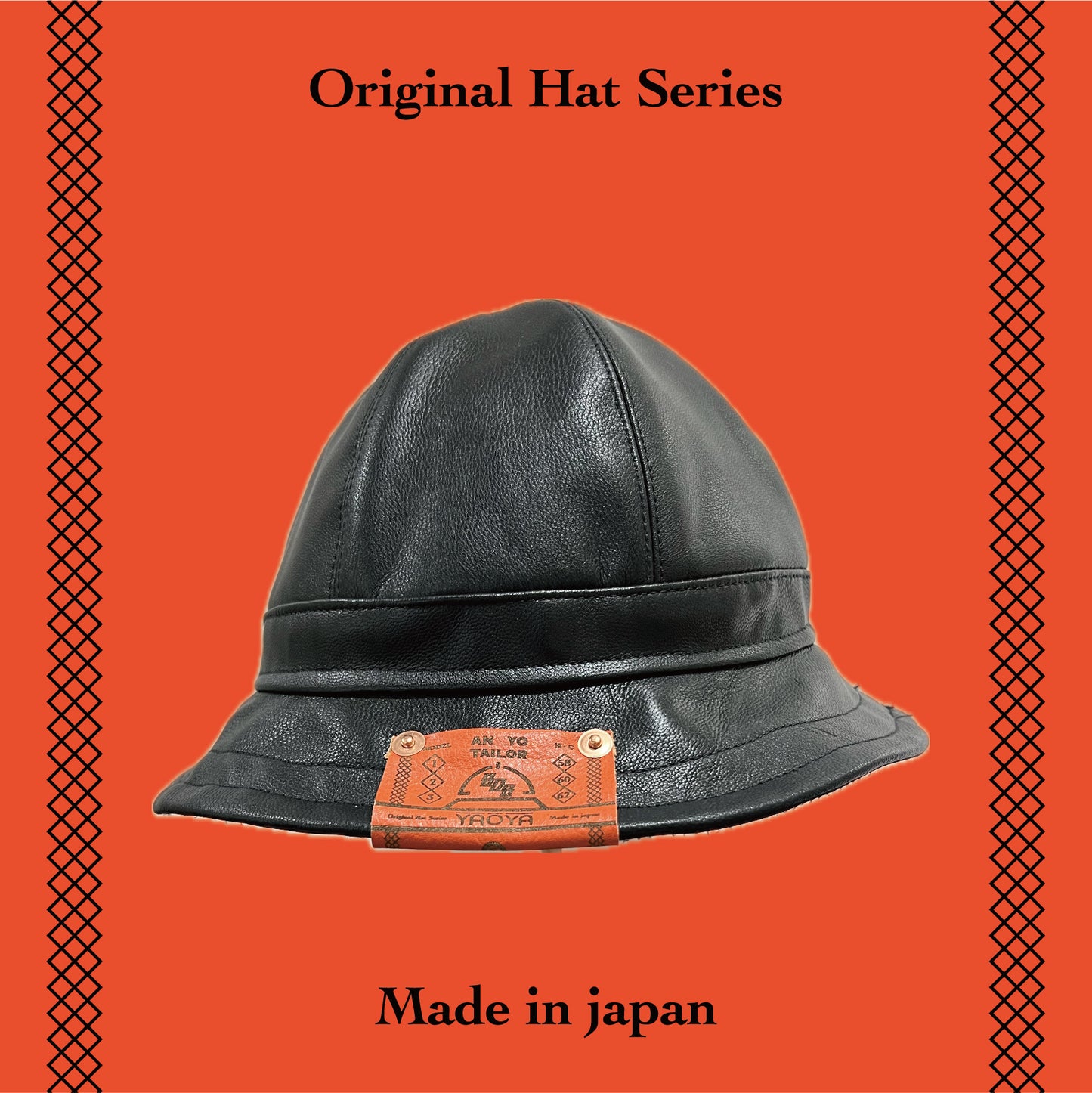 AN YO TAILOR Original hat【808】Leather type