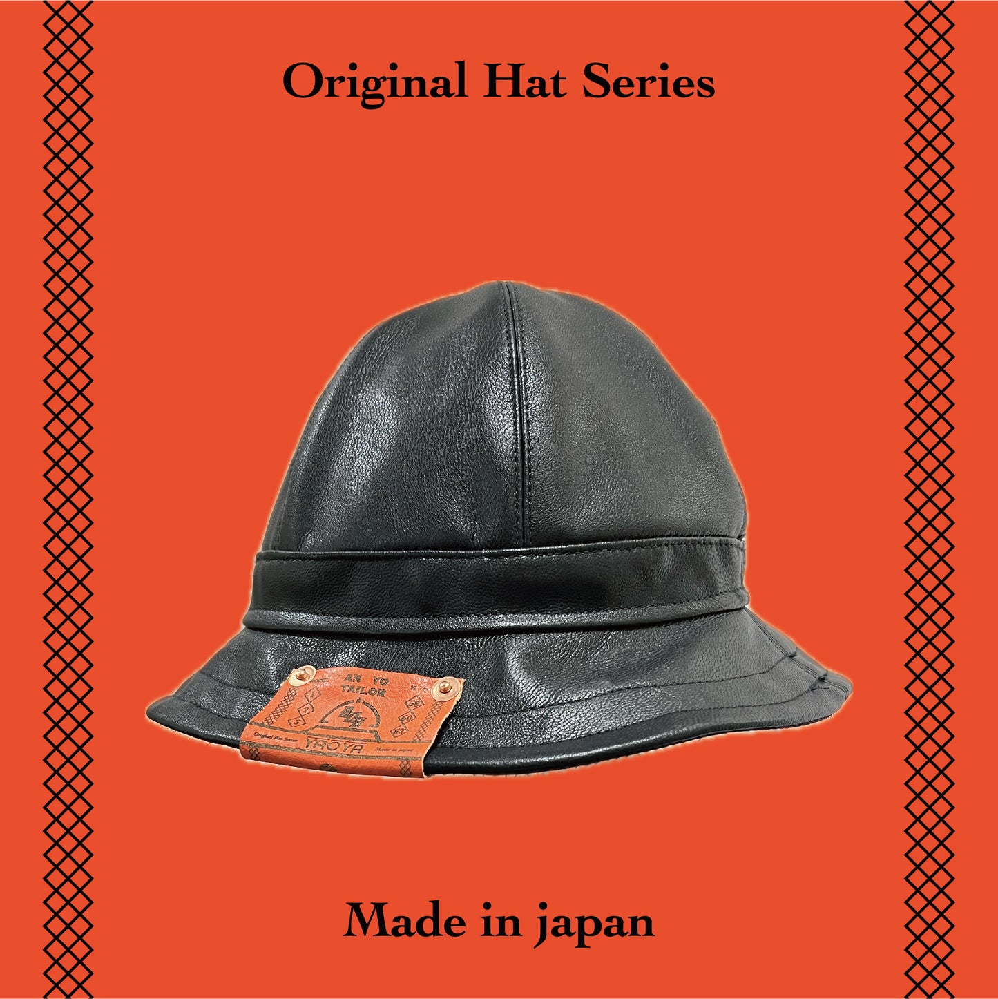 AN YO TAILOR Original hat【808】Leather type