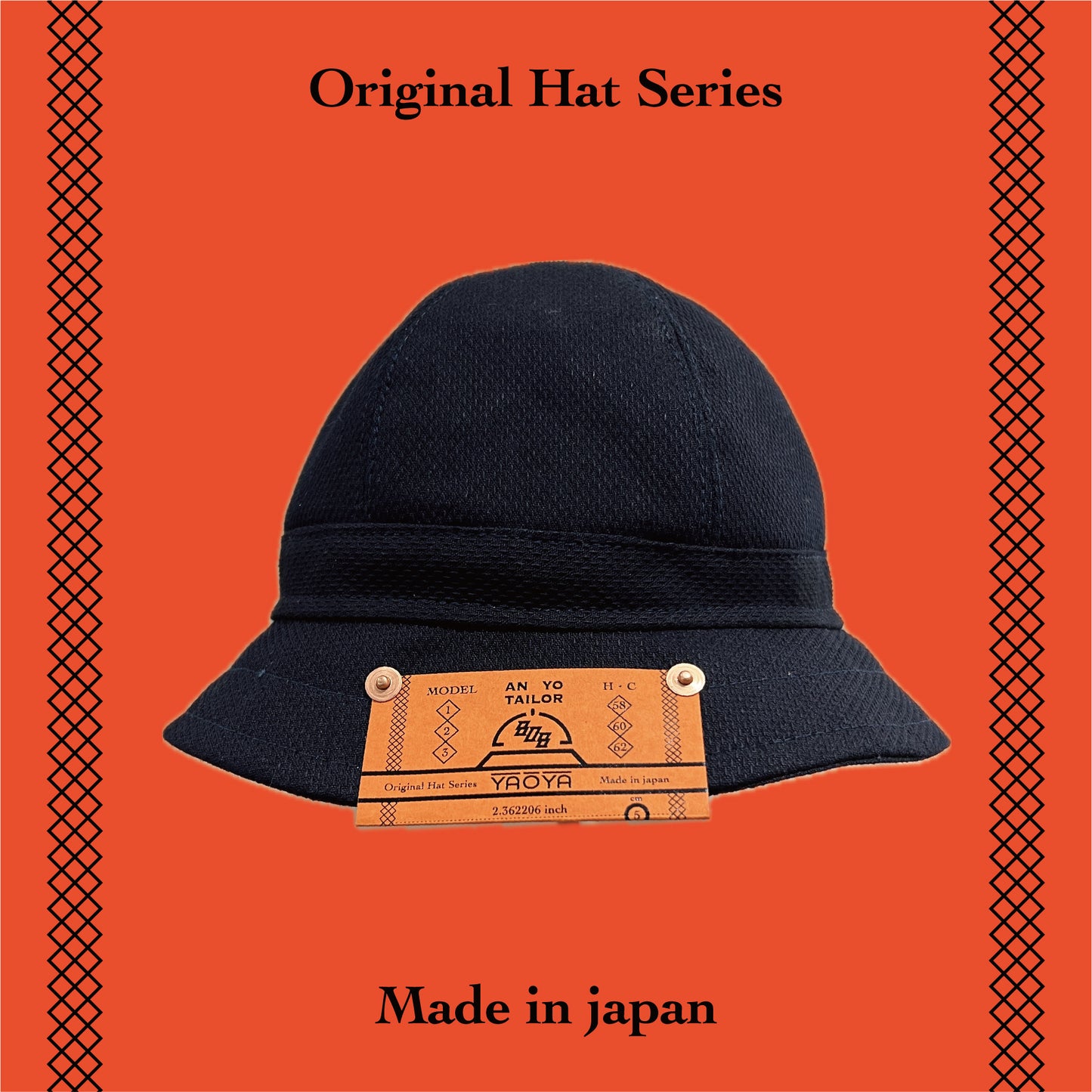 AN YO TAILOR Original hat【808】Basic model