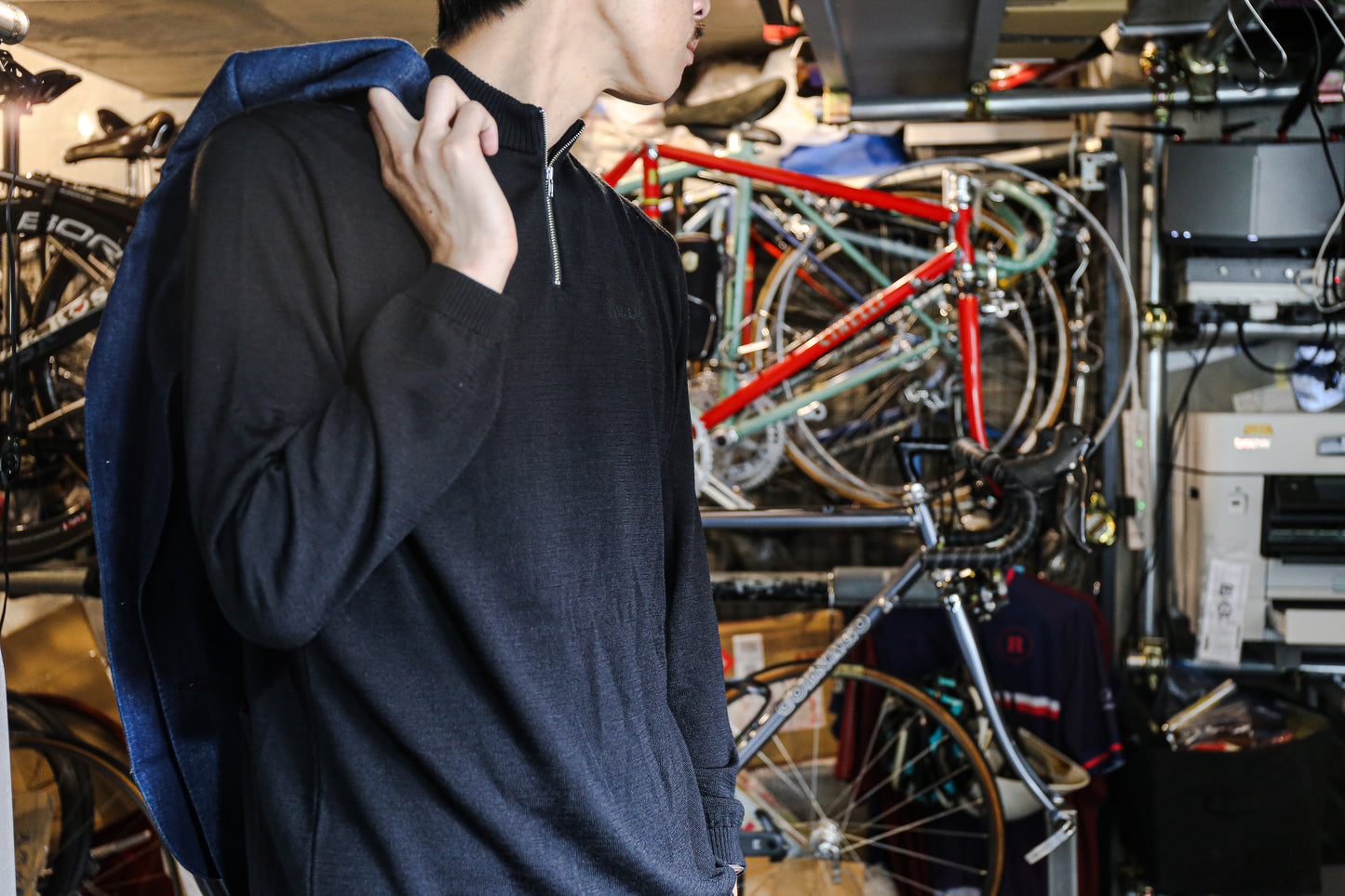 MASI Wool Jersey BLACK (受注予約商品) ※ドロップ対象