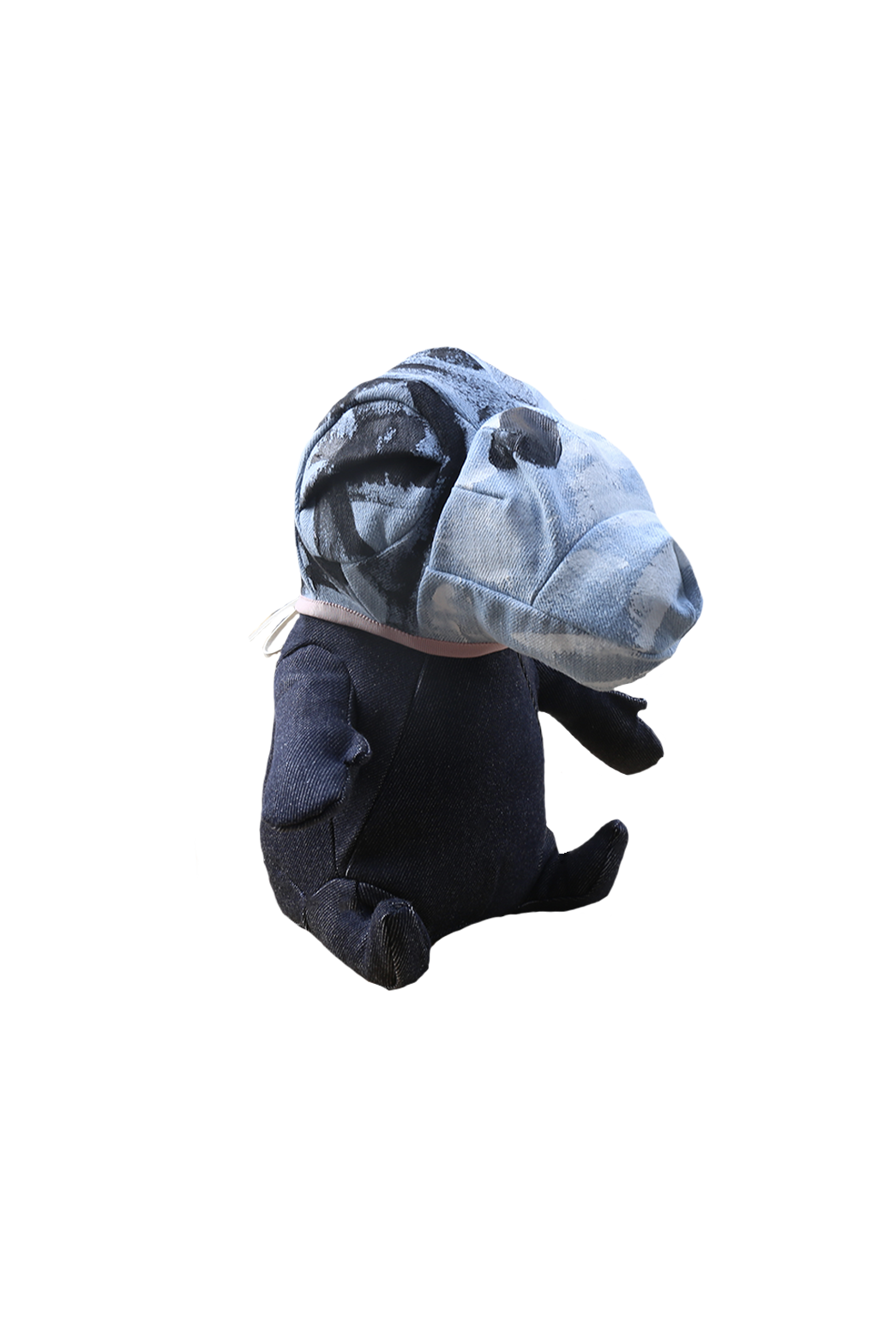 【Limited to 30 pieces】JSH x HUNKYーDORY Denim Cuddly TOY (BK&WH)
