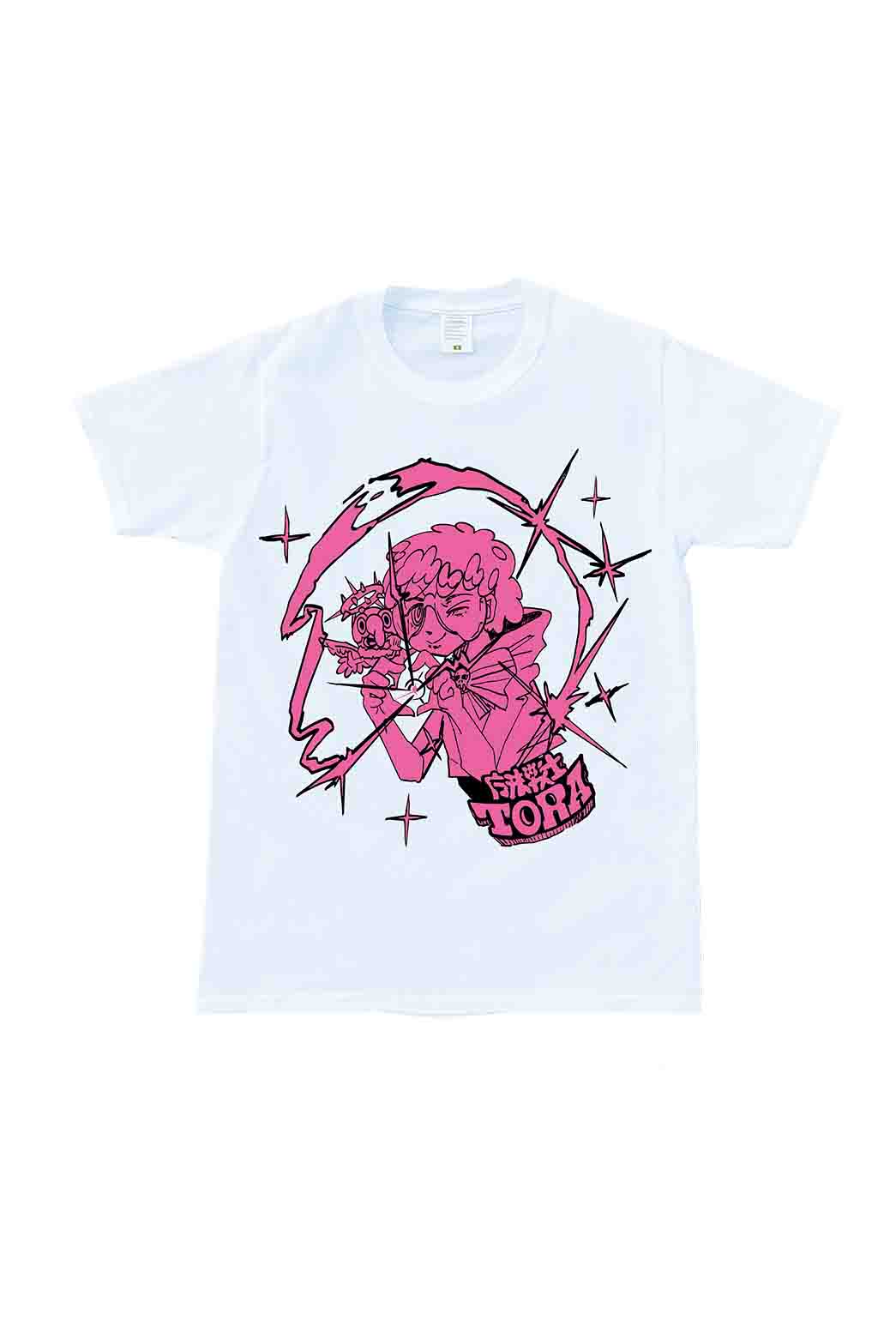 TORA x HUNKY-DORY collaboration limited T-shirts (WH)
