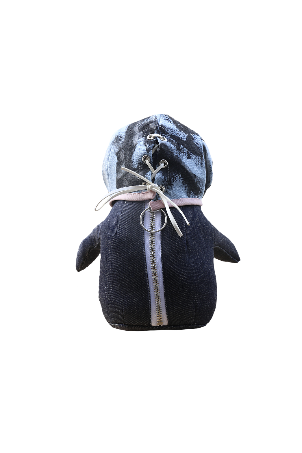 【Limited to 30 pieces】JSH x HUNKYーDORY Denim Cuddly TOY (BK&WH)