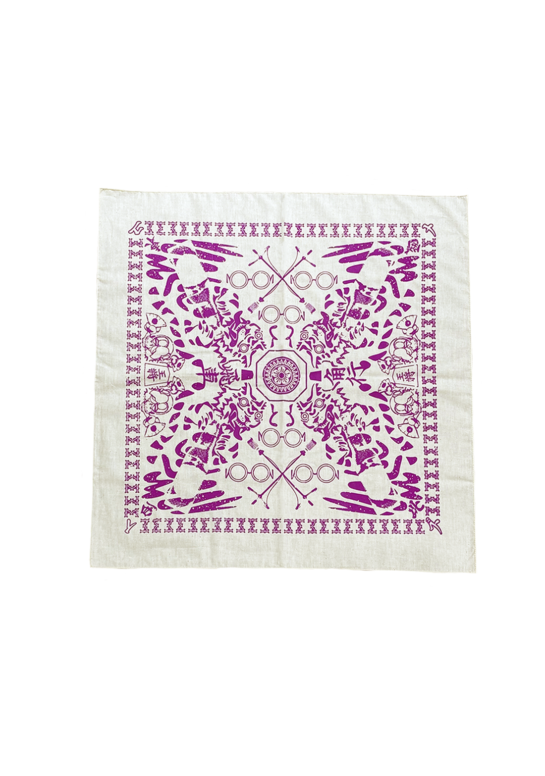 【YUMEIZU (NIIYAMA/SAYAKA) 】x HUNKY-DORY Bandanna (Purple)