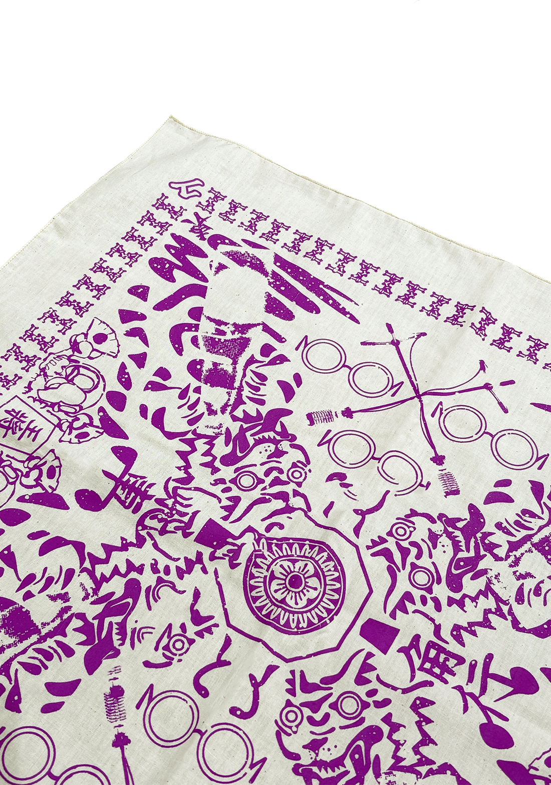 【YUMEIZU (NIIYAMA/SAYAKA) 】x HUNKY-DORY Bandanna (Purple)