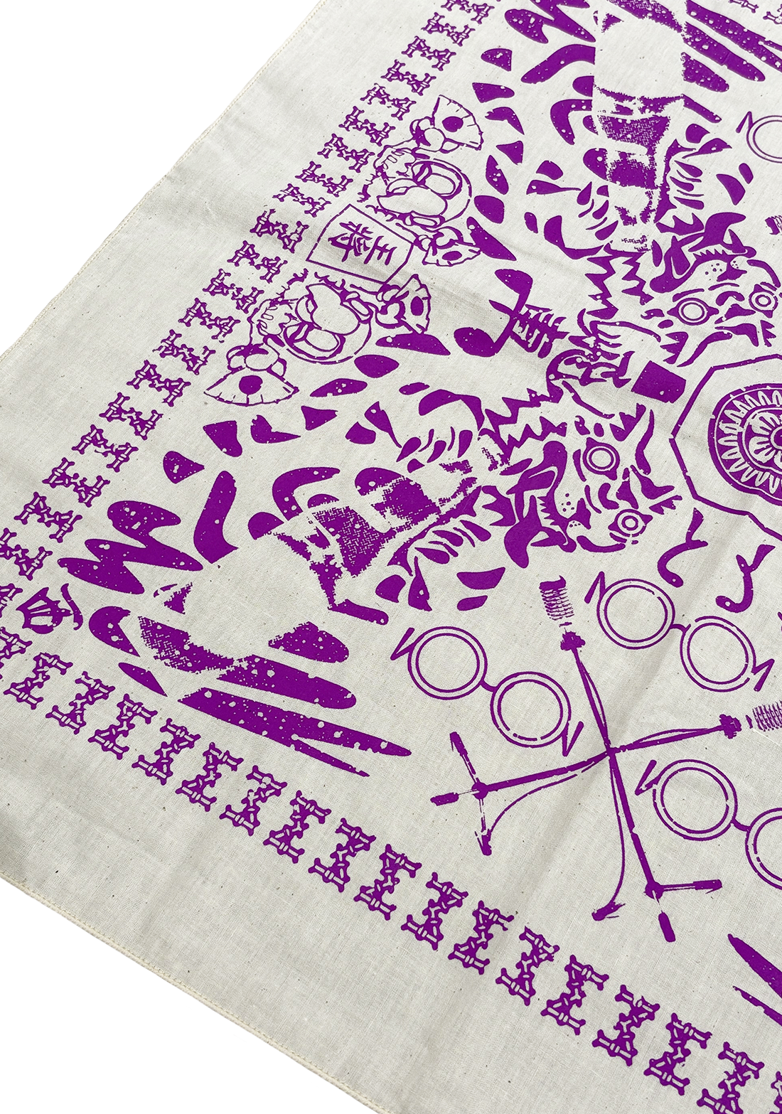 【YUMEIZU (NIIYAMA/SAYAKA) 】x HUNKY-DORY Bandanna (Purple)