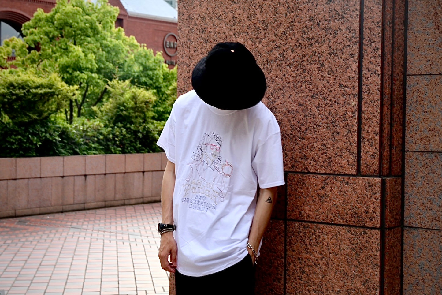 AN YO PARLOR Embroidery T 《3rd generation owner (WH)》