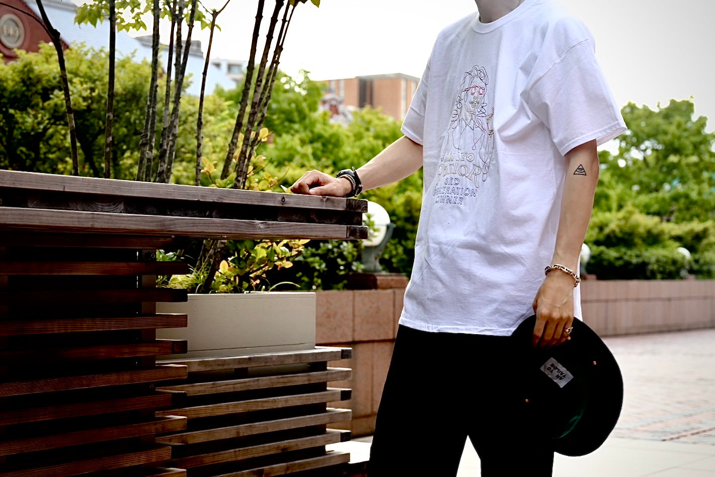 AN YO PARLOR Embroidery T 《3rd generation owner (WH)》