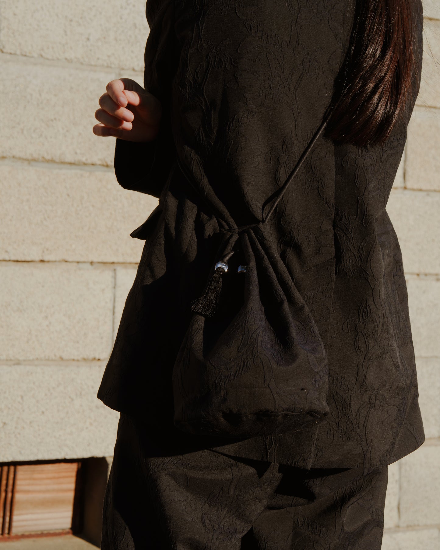 ANYO TAILOR x【阿久津ゆりえ】 collaboration BEIGE purse bag
