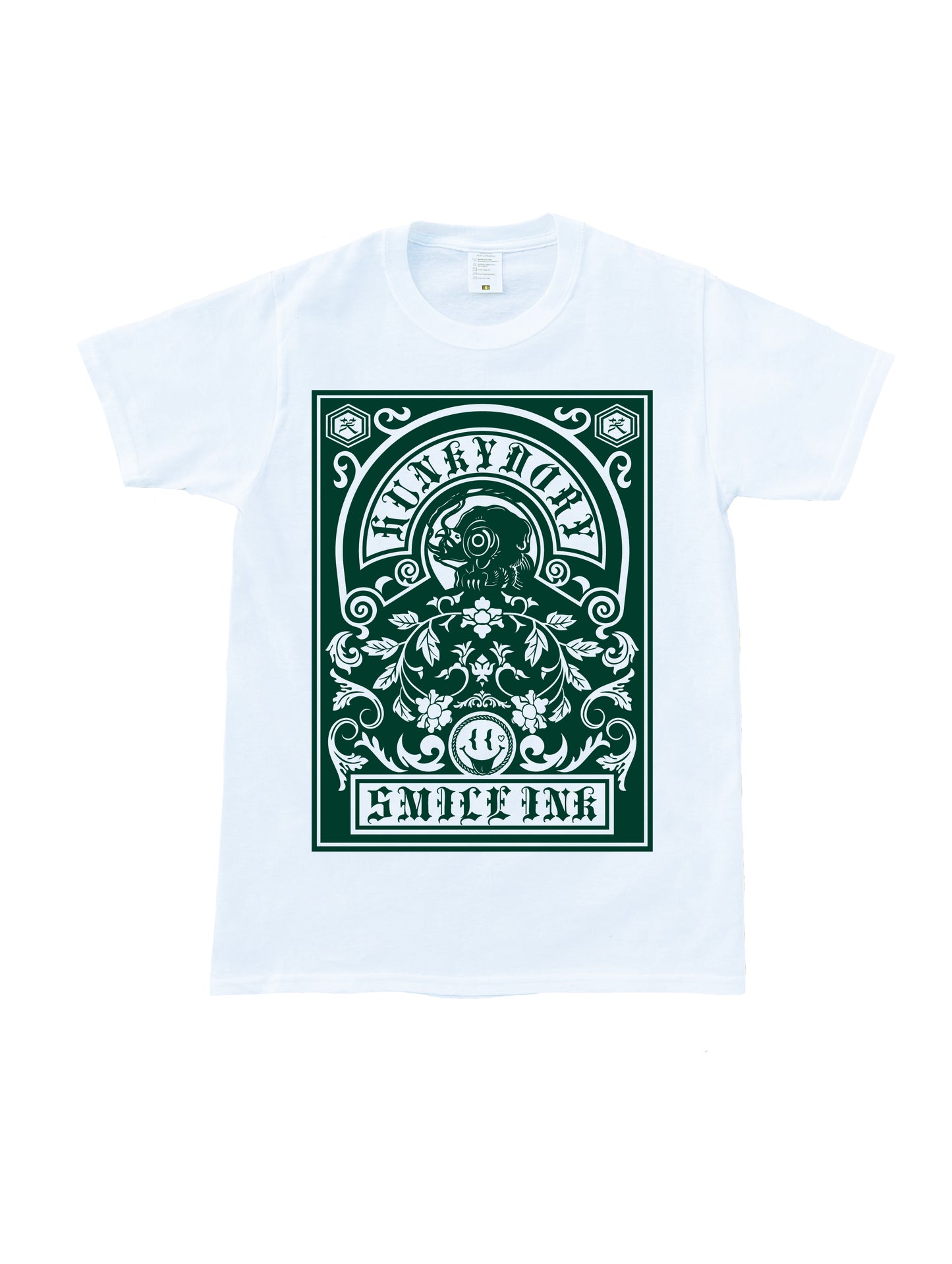 SMILE INK STUDIO x HUNKY-DORY collaboration limited T-shirts (WH)