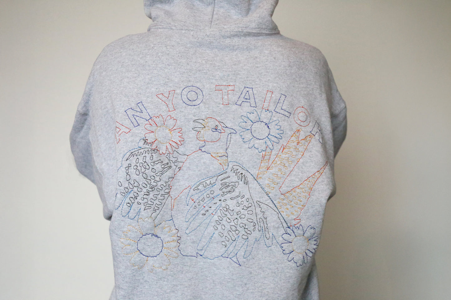 ANYO TAILOR x【 SUGIMOTO YUMI 】AYT HES HOODIE (GR)