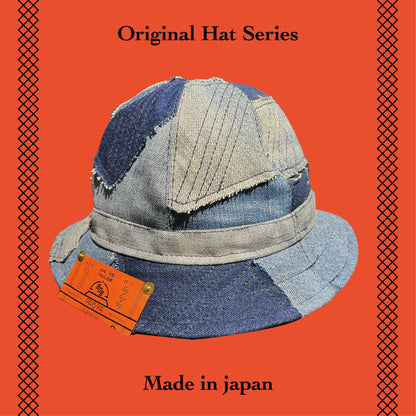 AN YO TAILOR Original hat【808】Special Denim model Patchwork