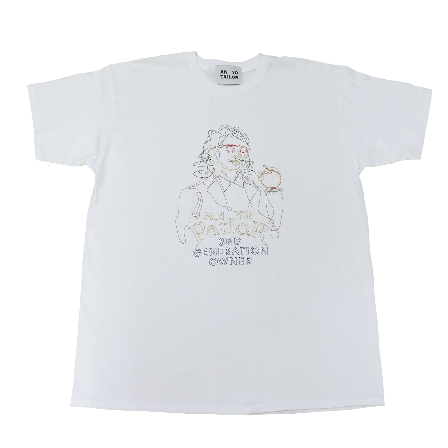 AN YO PARLOR  Embroidery  T 《3rd generation owner (WH)》
