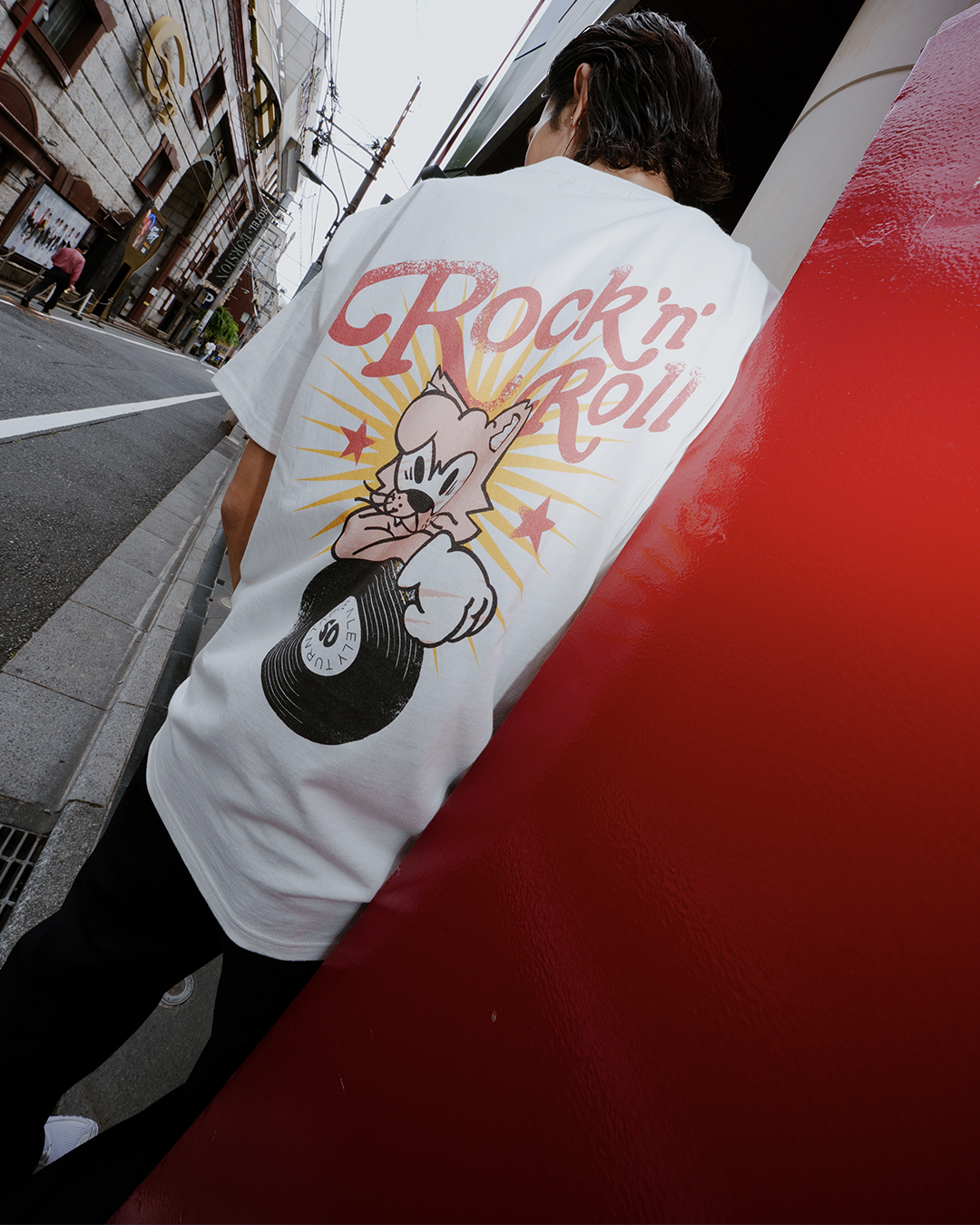 AYT RocknRoll CAT T-shirts (WHITE)