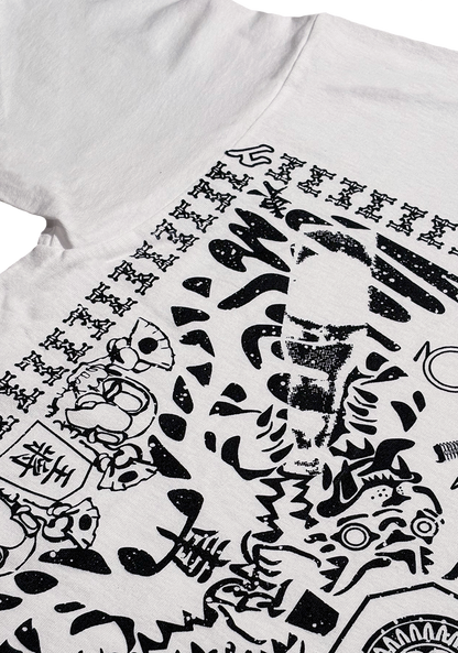 【YUMEIZU (NIIYAMA/SAYAKA) 】x HUNKY-DORY Docking Tshirts (BK)