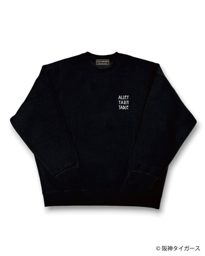 AYT x Hanshin tigers crewneck sweat Type 【A】BLACK