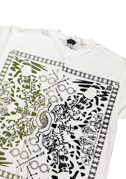 【YUMEIZU (NIIYAMA/SAYAKA) 】x HUNKY-DORY Docking Tshirts (MC/BK)