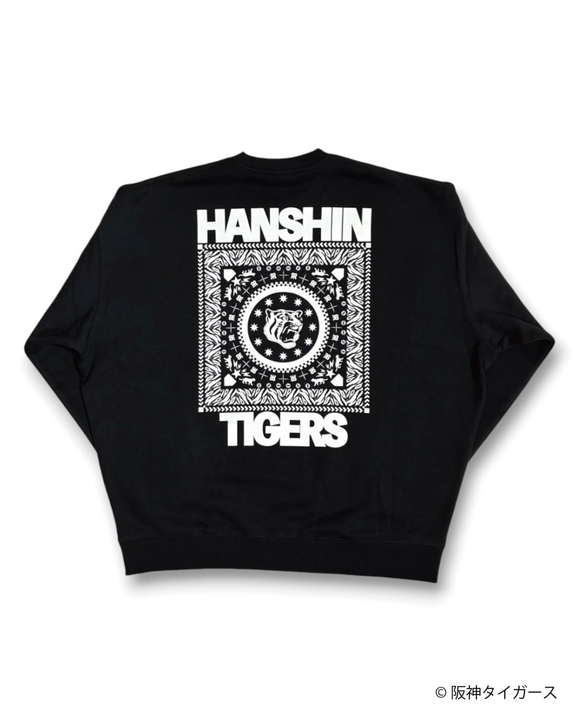 AYT x Hanshin tigers crewneck sweat Type 【A】BLACK
