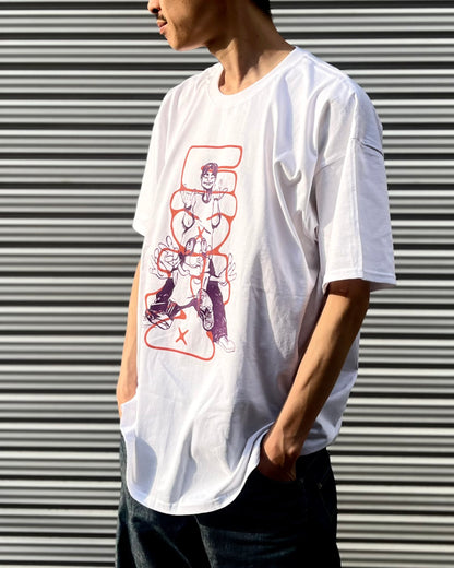 2nd U-kwon (Block B) x HUNKY-DORY collaboration limited T-shirts (WH)