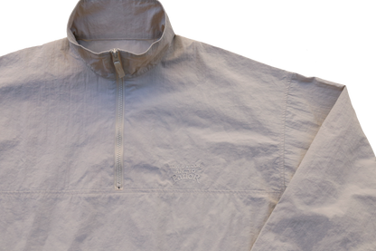 2nd Lot!!! AN YO PARLOR x 【KOROCHIKI NISHINO】GYM 《EASY EASY 》half zip Nylon Jacket (GR)