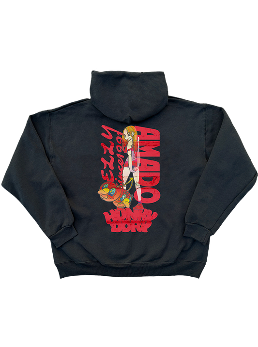 Pre Order【 ELLY(EXID) 】x HUNKY-DORY collaboration Hoodie (BK)