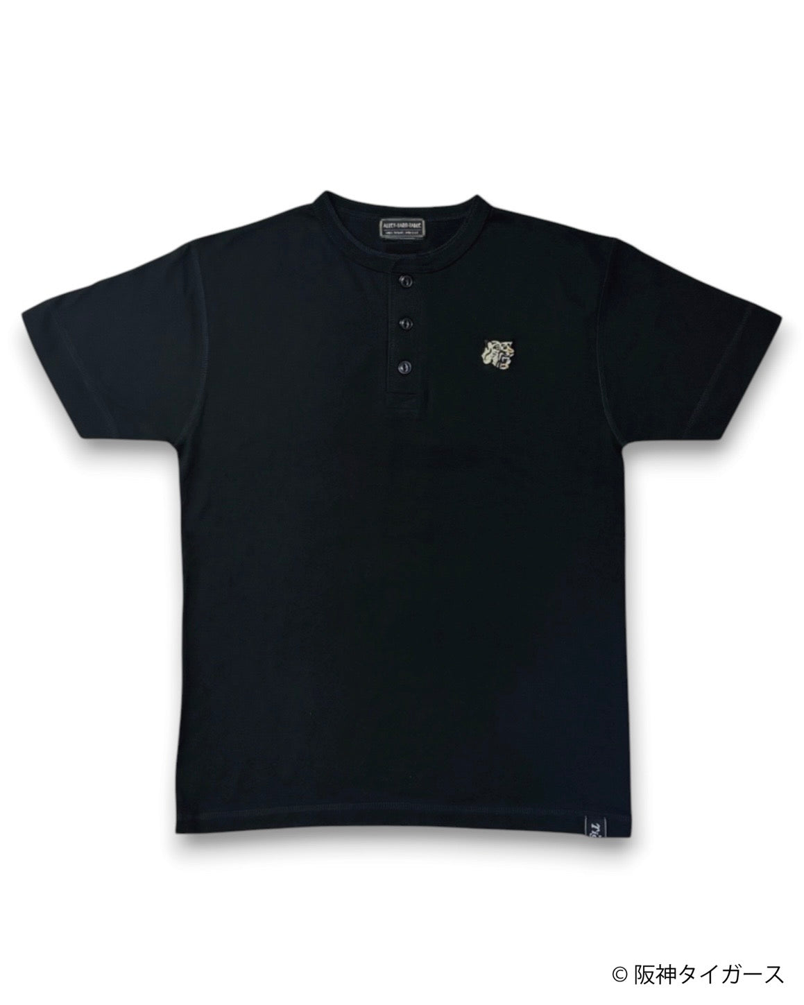 【Niiyama produce】AYT x Hanshin tigers Henryneck Tshirts (BLACK)