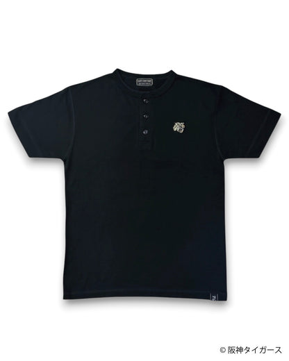 【Niiyama produce】AYT x Hanshin tigers Henryneck Tshirts (BLACK)