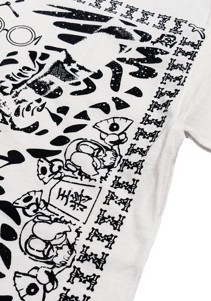 【YUMEIZU (NIIYAMA/SAYAKA) 】x HUNKY-DORY Docking Tshirts (BK)