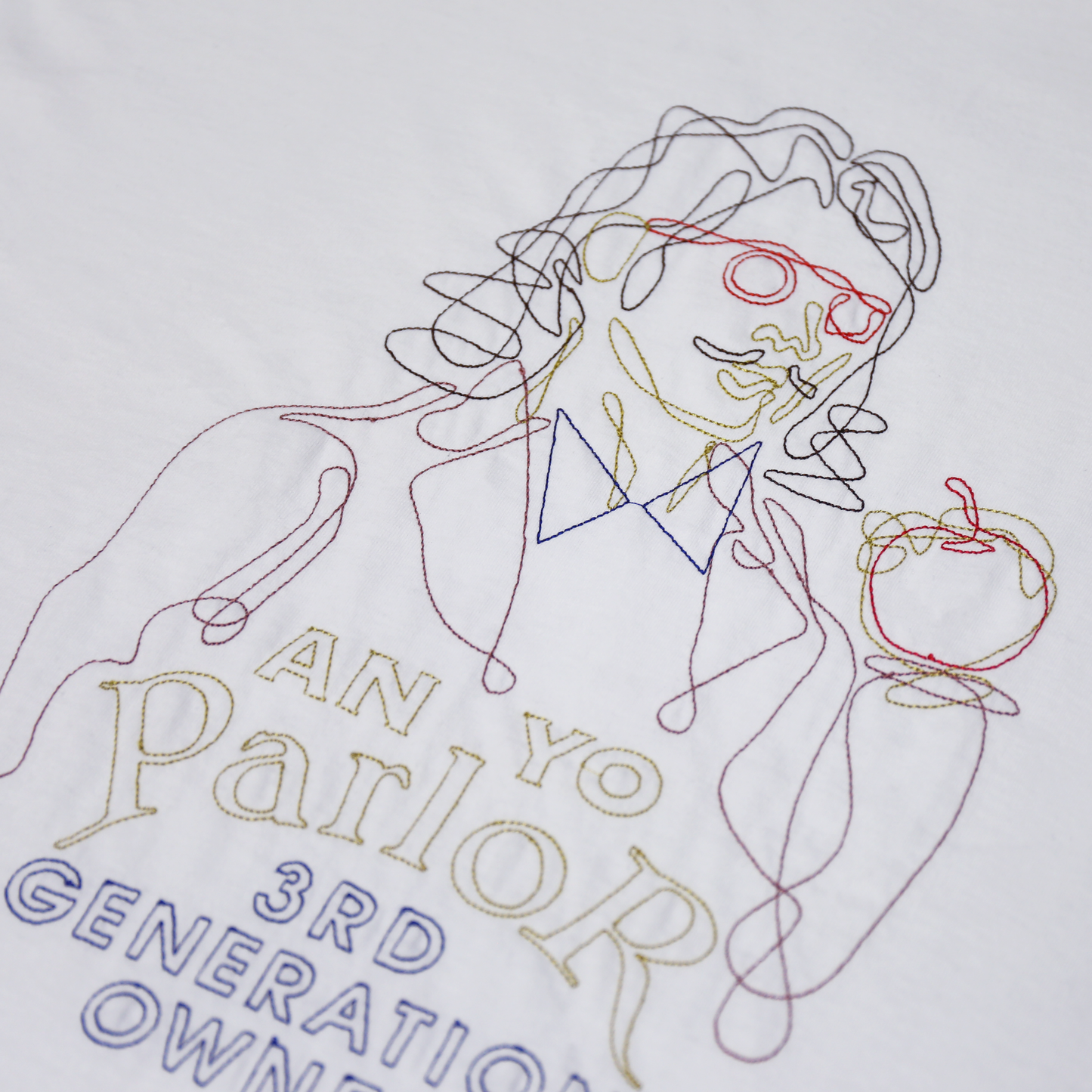 AN YO PARLOR  Embroidery  T 《3rd generation owner (WH)》