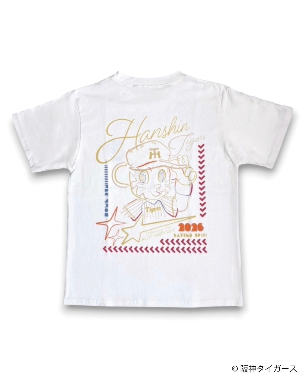 AYT x Hanshin tigers T-shirts Type【D】WHITE