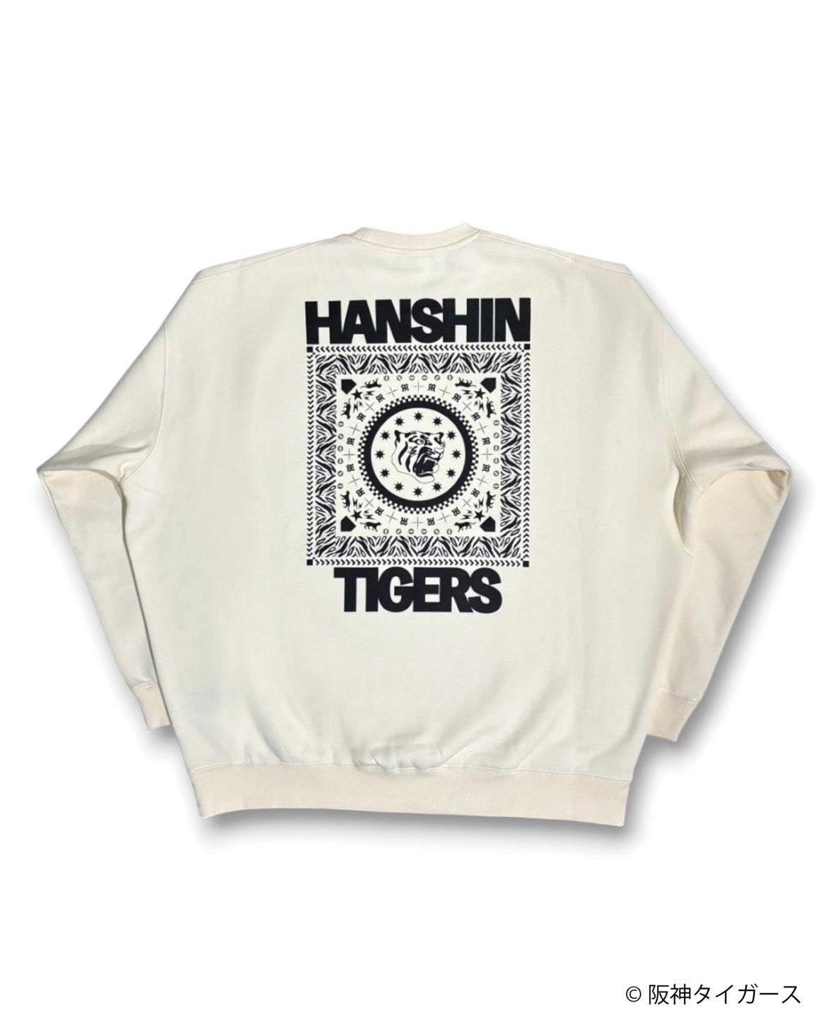 AYT x Hanshin tigers crewneck sweat Type 【A】WHITE