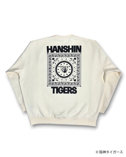 AYT x Hanshin tigers crewneck sweat Type 【A】WHITE