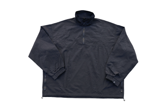 2nd Lot!!! AN YO PARLOR x 【KOROCHIKI NISHINO】GYM 《EASY EASY 》half zip Nylon Jacket (BK)