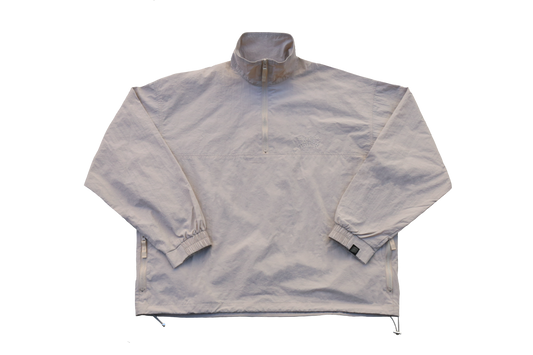 2nd Lot!!! AN YO PARLOR x 【KOROCHIKI NISHINO】GYM 《EASY EASY 》half zip Nylon Jacket (GR)