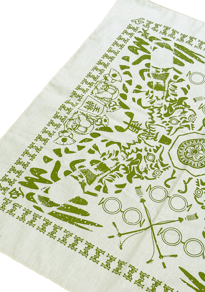 【YUMEIZU (NIIYAMA/SAYAKA) 】x HUNKY-DORY Bandanna (Matcha)