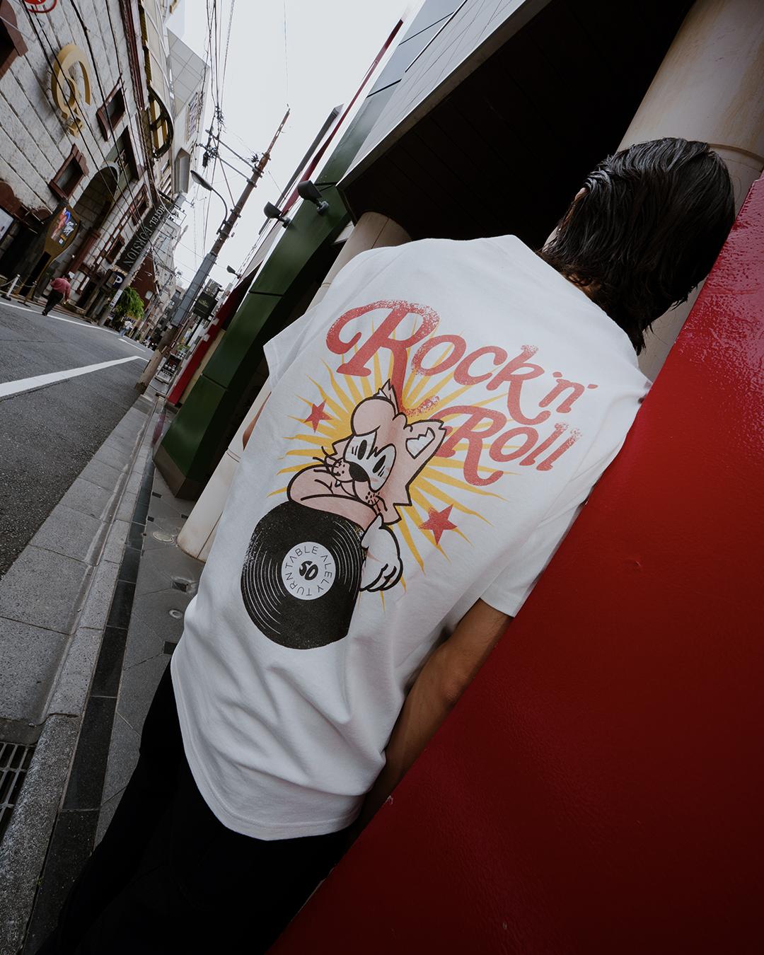 AYT RocknRoll CAT T-shirts (WHITE)