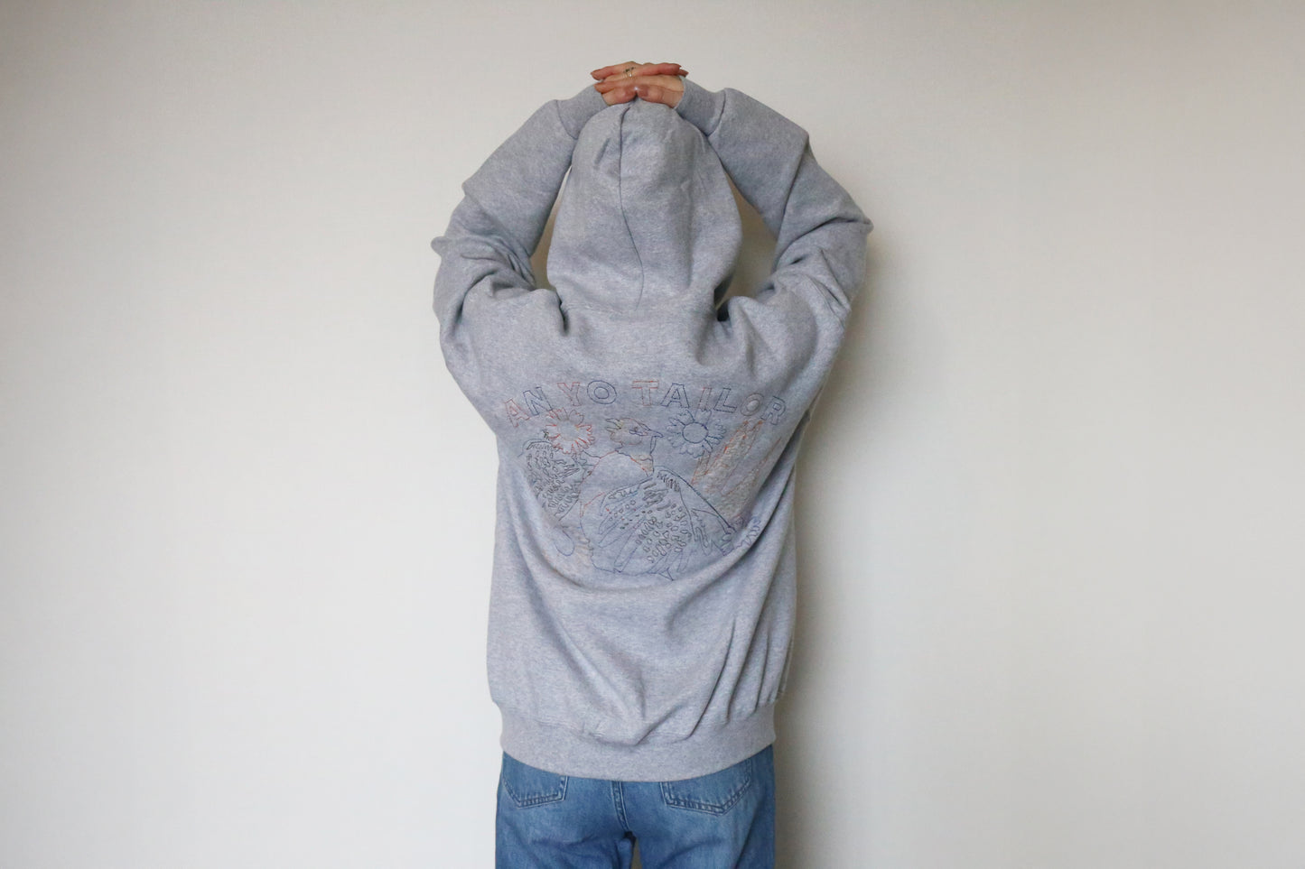 ANYO TAILOR x【 SUGIMOTO YUMI 】AYT HES HOODIE (GR)