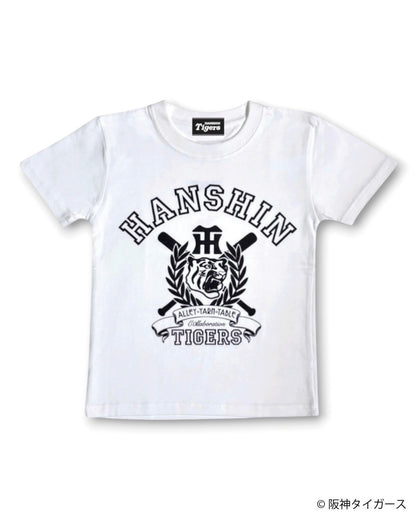 AYT x Hanshin tigers kids Tshirts 【B】WHITE