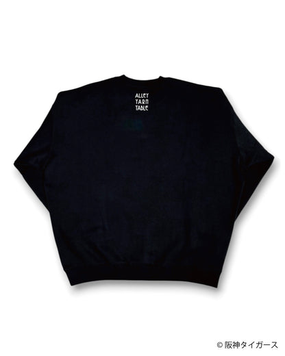 AYT x Hanshin tigers crewneck sweat Type 【B】BLACK