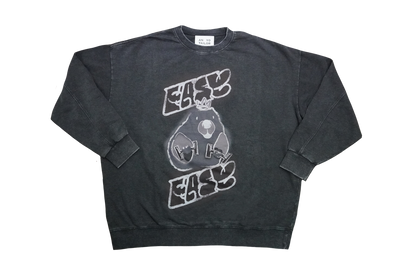 2nd 数量限定!!! AN YO PARLOR x 【KOROCHIKI NISHINO】GYM 《EASY EASY 》Character sweat BK