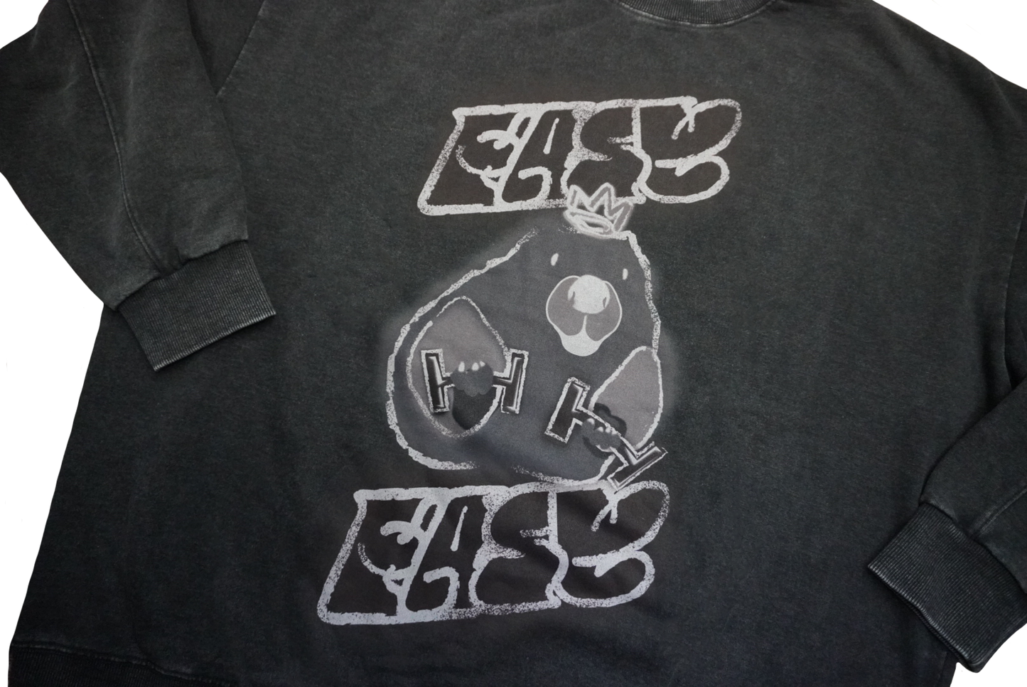 2nd 数量限定!!! AN YO PARLOR x 【KOROCHIKI NISHINO】GYM 《EASY EASY 》Character sweat BK
