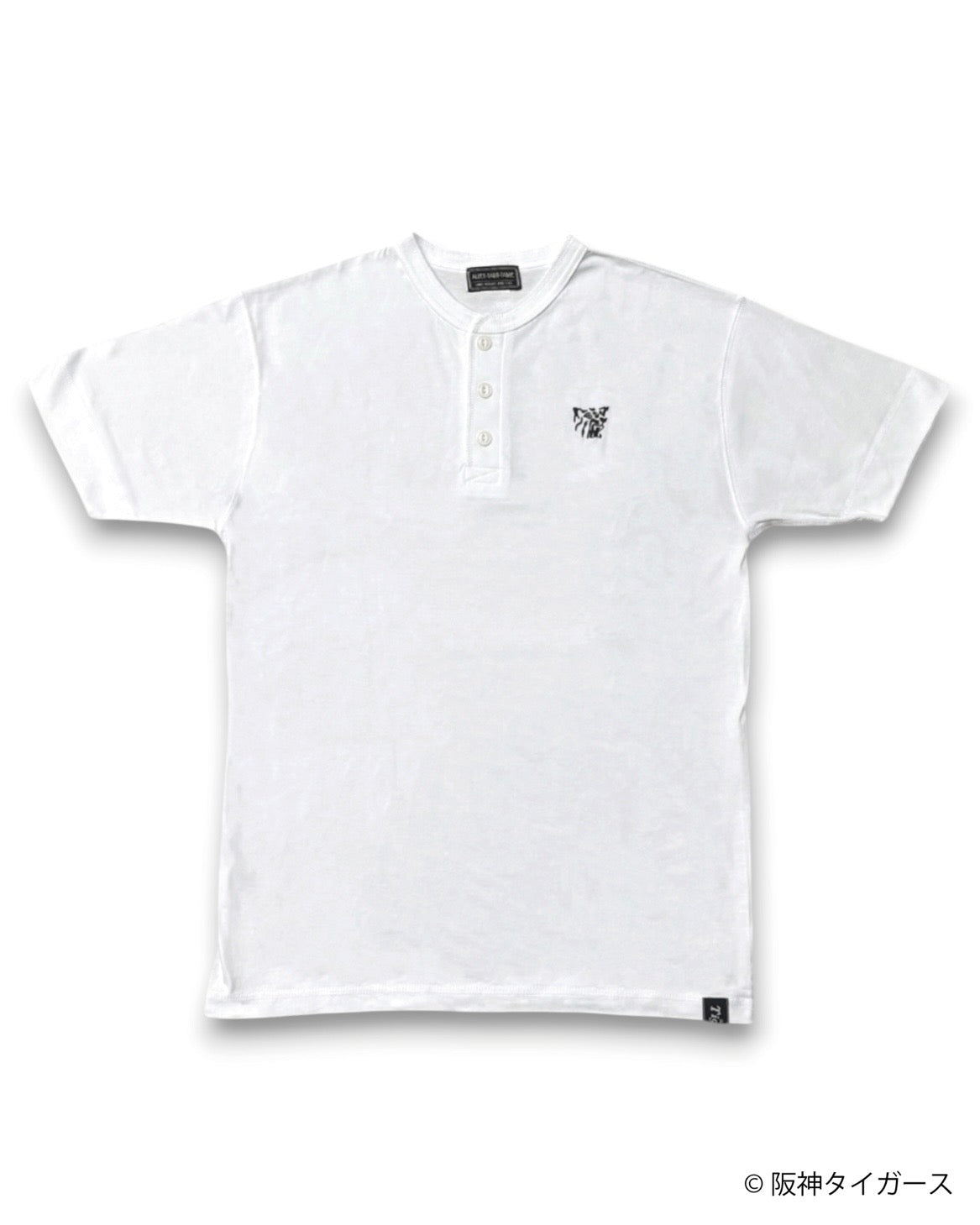 【Niiyama produce】AYT x Hanshin tigers Henryneck Tshirts (WHITE)
