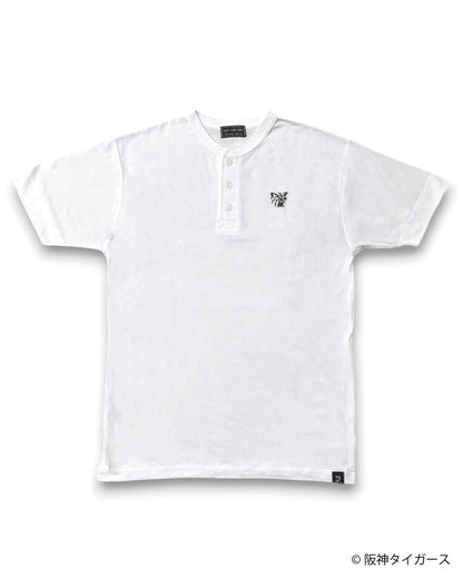 【Niiyama produce】AYT x Hanshin tigers Henryneck Tshirts (WHITE)
