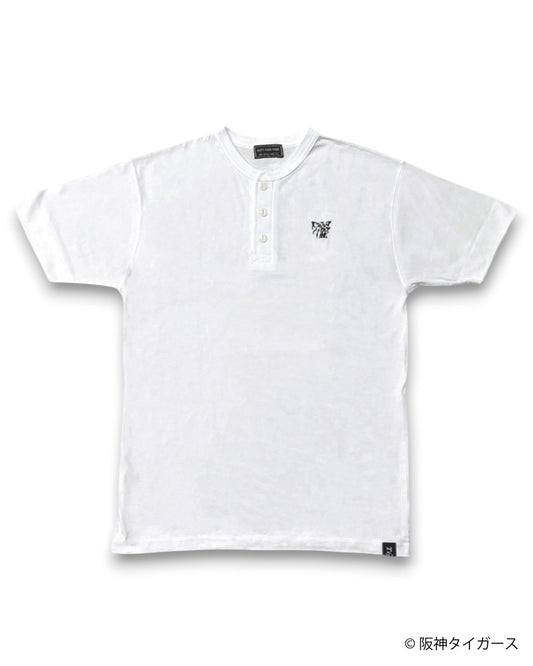 【Niiyama produce】AYT x Hanshin tigers Henryneck Tshirts (WHITE)