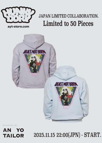 WINTER LIMITED 50 pieces【 Jung Su bin x HUNKY-DORY 】collaboration Hoodie (GRY)