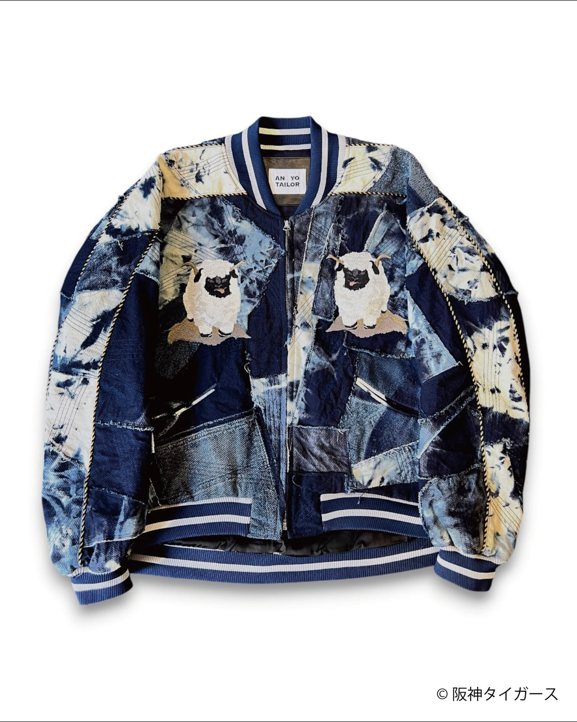 ONE OF A KIND 】HANSHIN Tigers x ANYO TAILOR Souvenir Jacket
