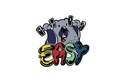 【2日間限定受注販売】ANYO PARLOR x 【KOROCHIKI NISHINO】GYM 《EASY EASY 》Original LIMITED Tshirts(WH)