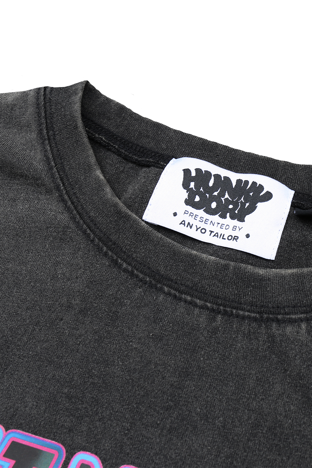 【 Jung Su bin 】x HUNKY-DORY collaboration Tshirts (BK)