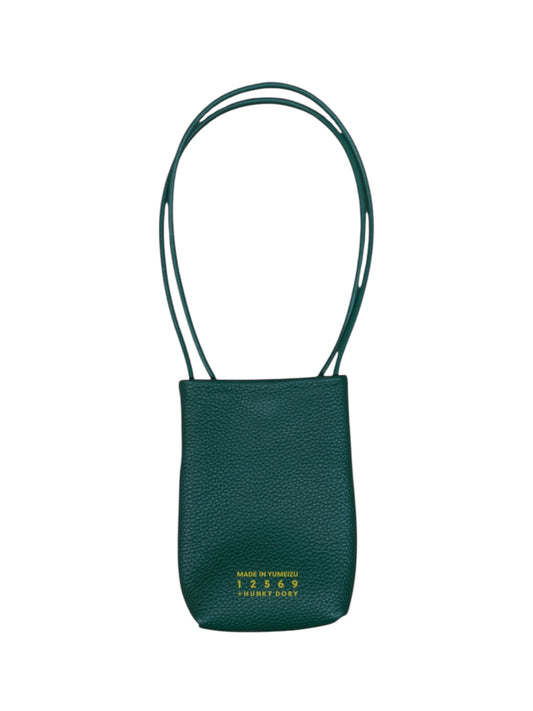 【YUMEIZU x HUNKY-DORY】collaboration Real leather Musette (GRN)